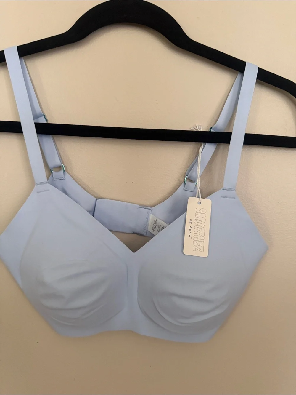 aerie Light Blue Wireless Smoothiez Bra